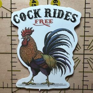 💜13/$13 +Bundle Sticker Sale | Rooster Chicken Animal Waterproof Sticker